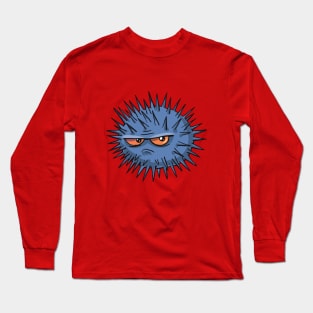 angry sea urchin Long Sleeve T-Shirt